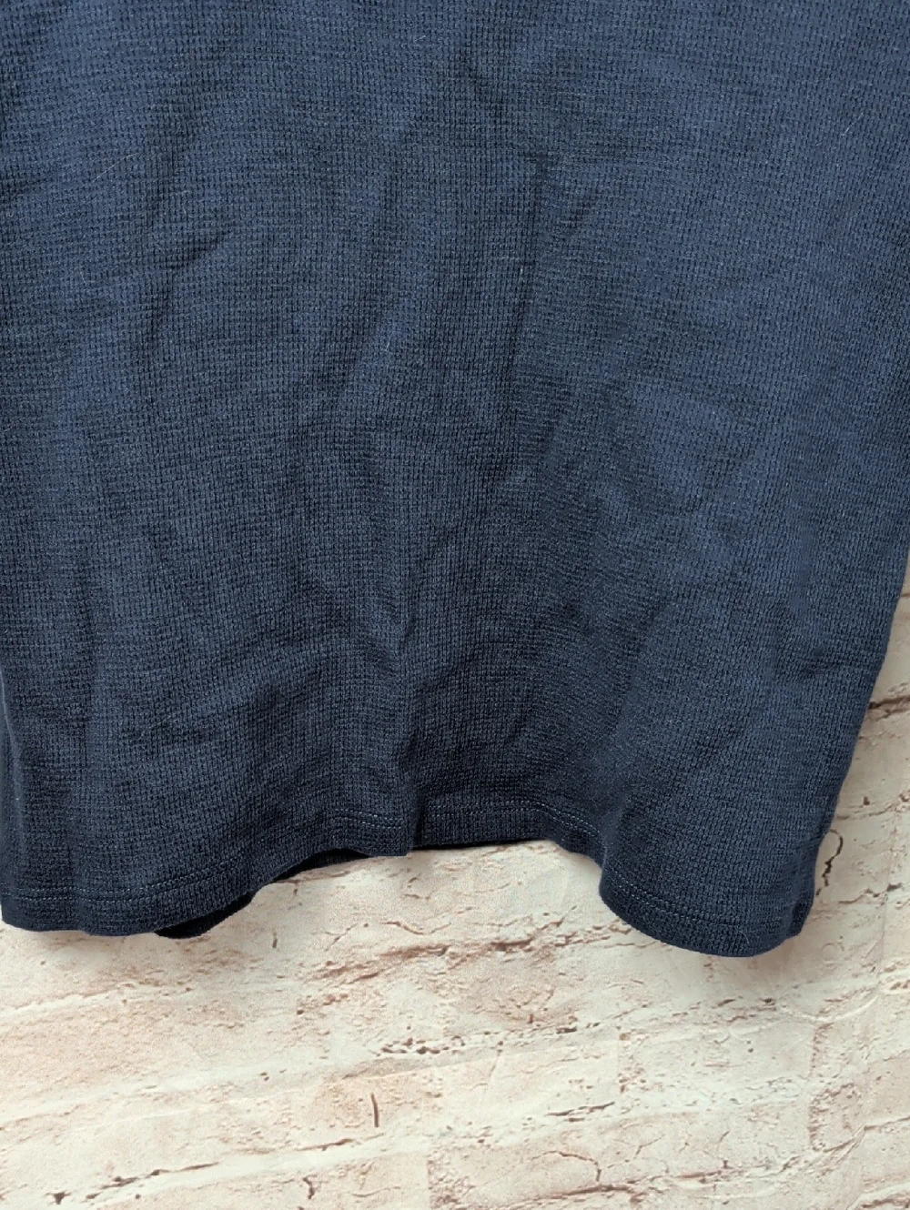 The Children’s Place Girls' Long Sleeve Navy Thermal Top Medium Nwt